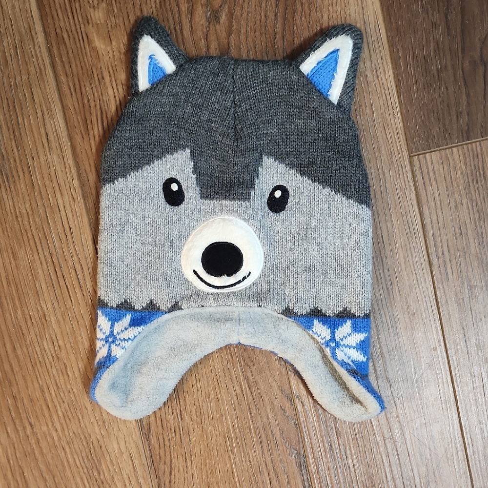 Toddler Wolf Beanie